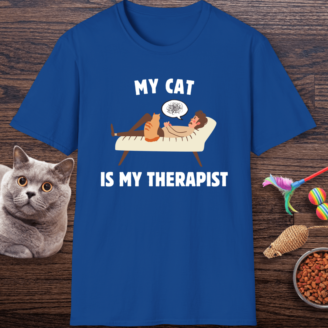 My Cat is My Therapist T-shirt