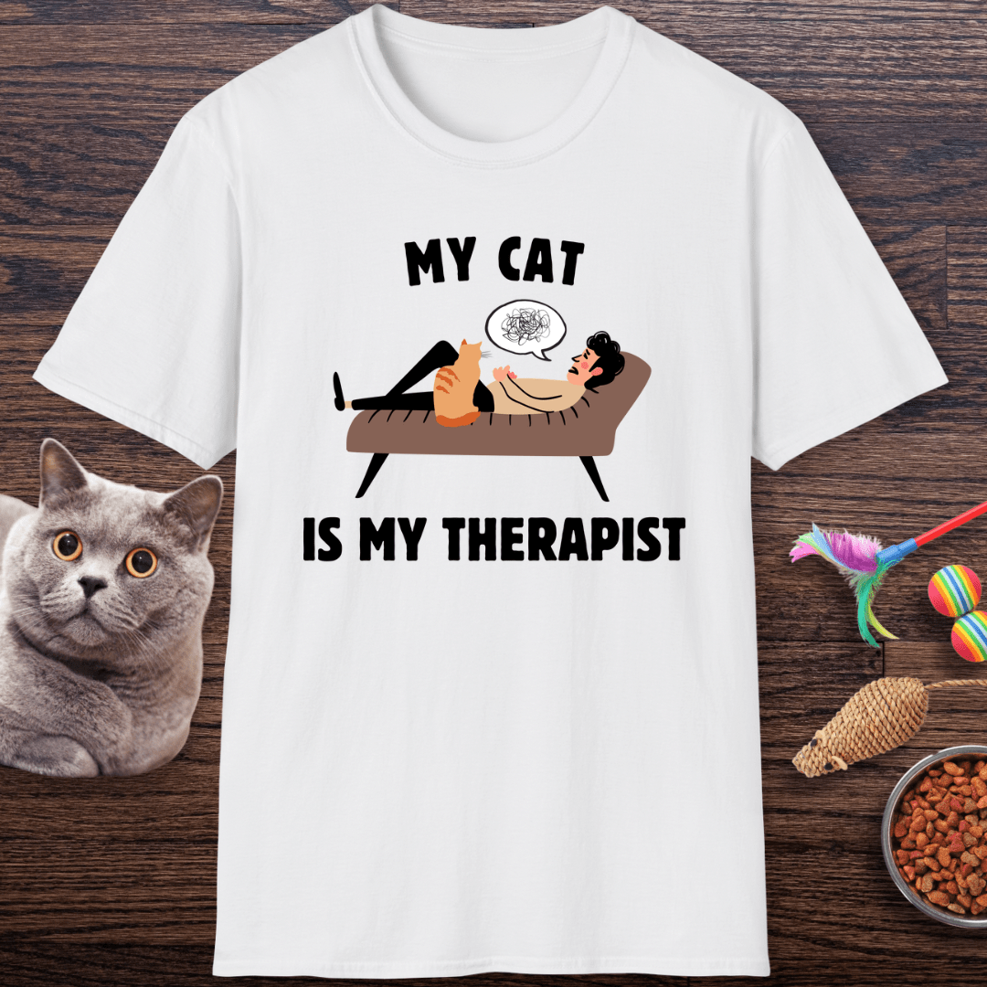 My Cat is My Therapist T-shirt