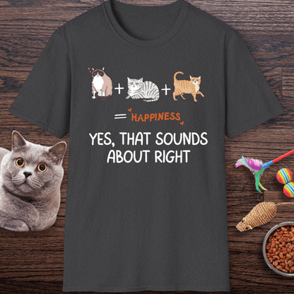 Cats are Happiness T-Shirt