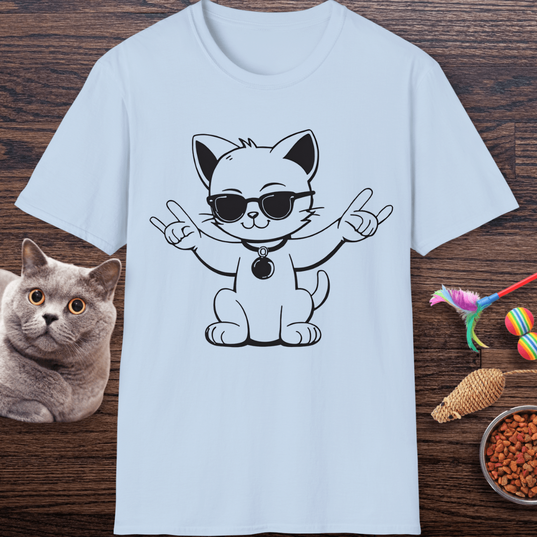 Rock On Kitty T-Shirt