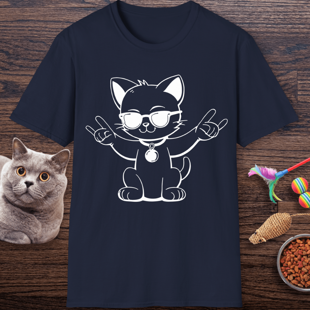 Rock On Kitty T-Shirt