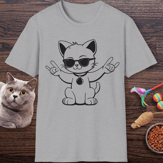 Rock On Kitty T-Shirt