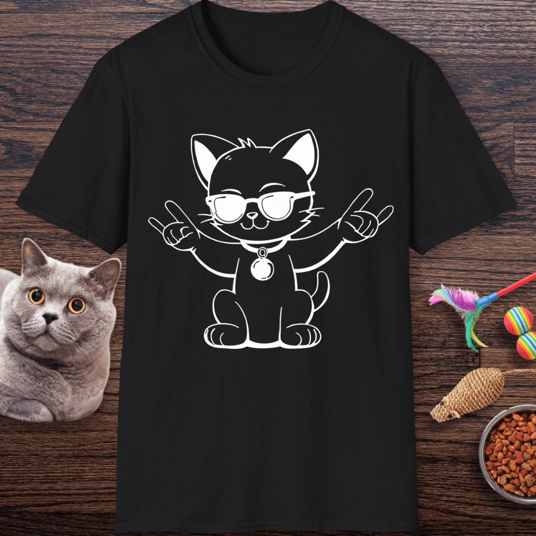 Rock On Kitty T-Shirt
