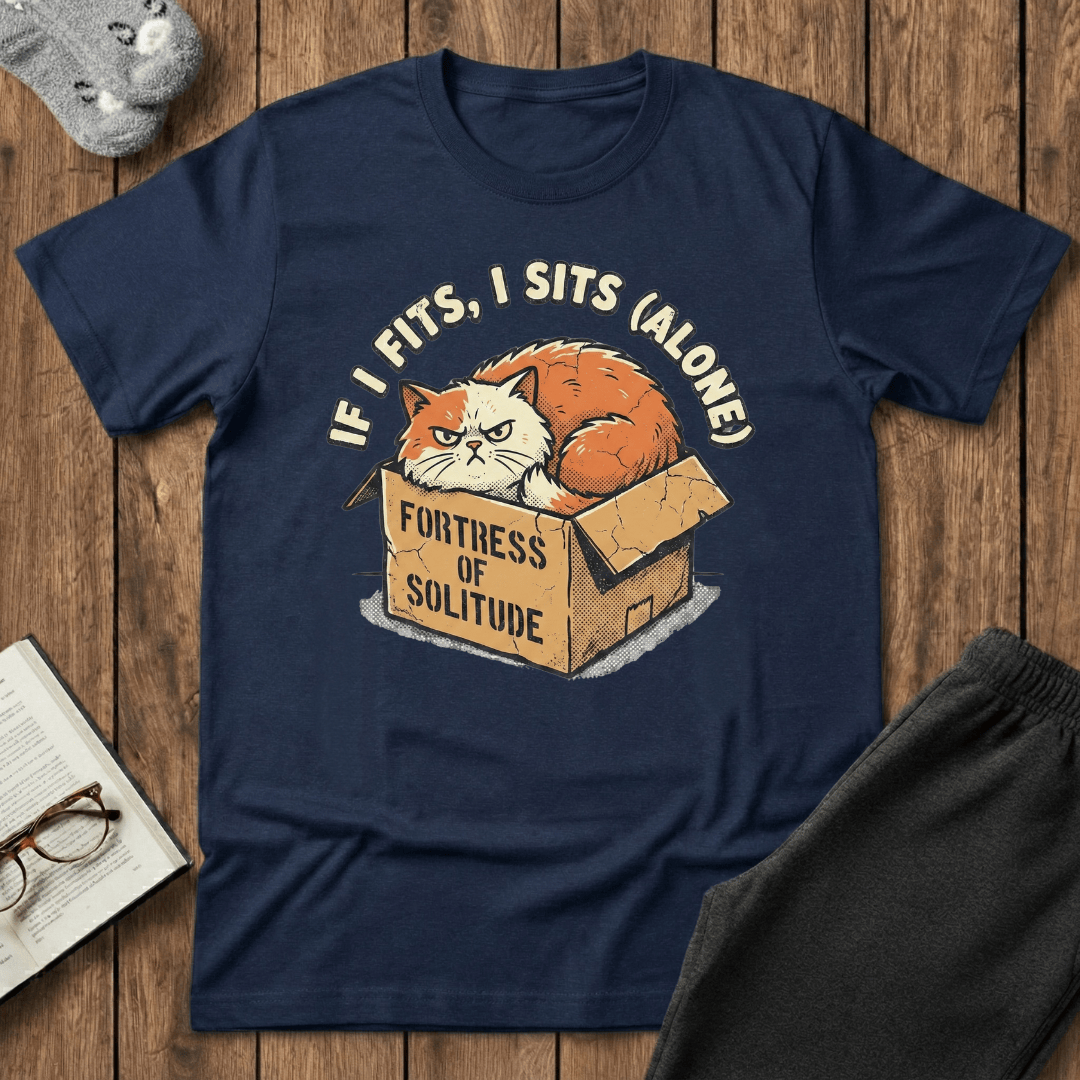 If I Fits, I Sits (Alone) T-shirt