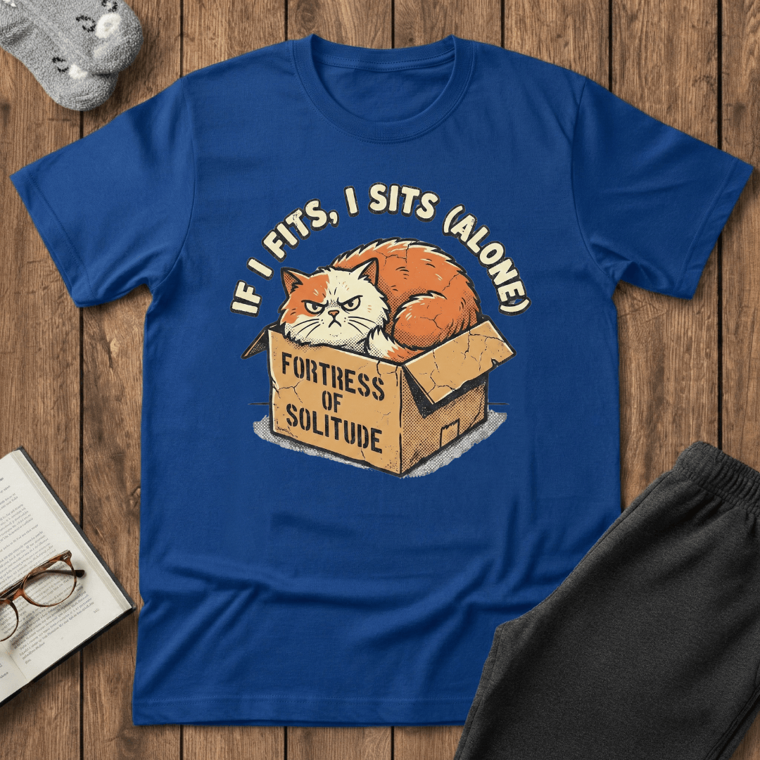 If I Fits, I Sits (Alone) T-shirt