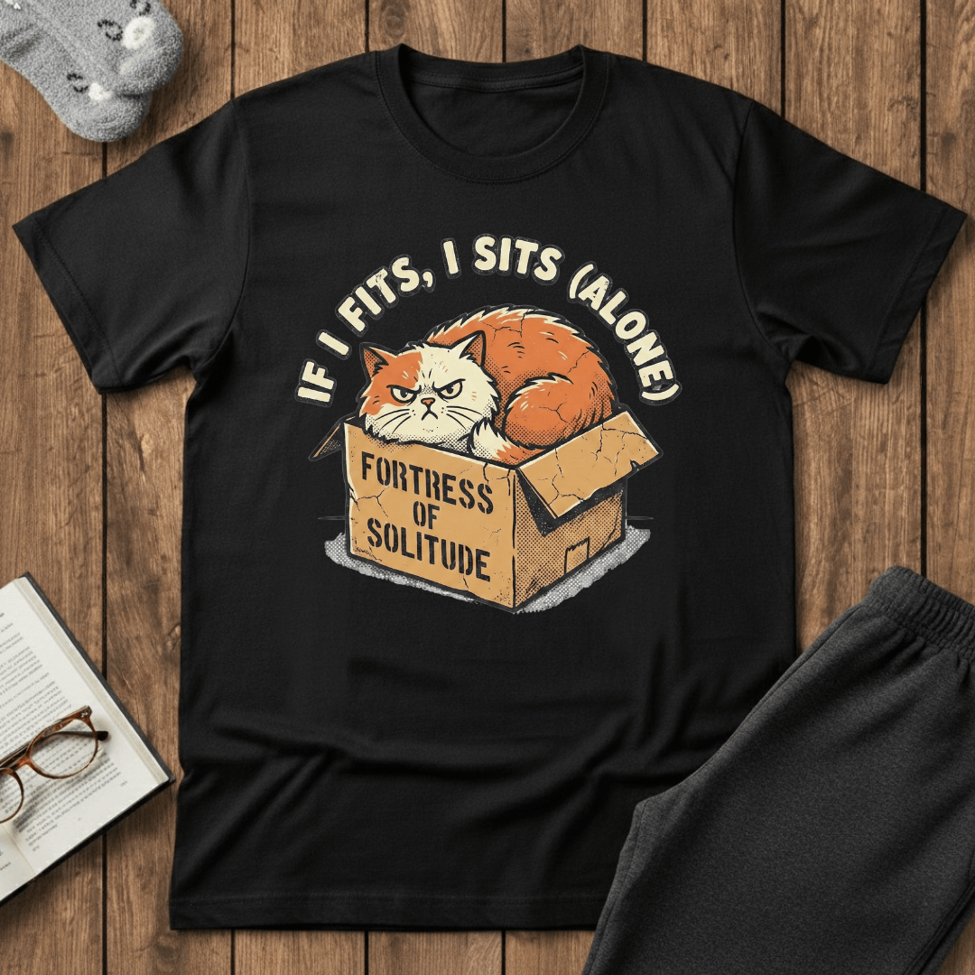 If I Fits, I Sits (Alone) T-shirt