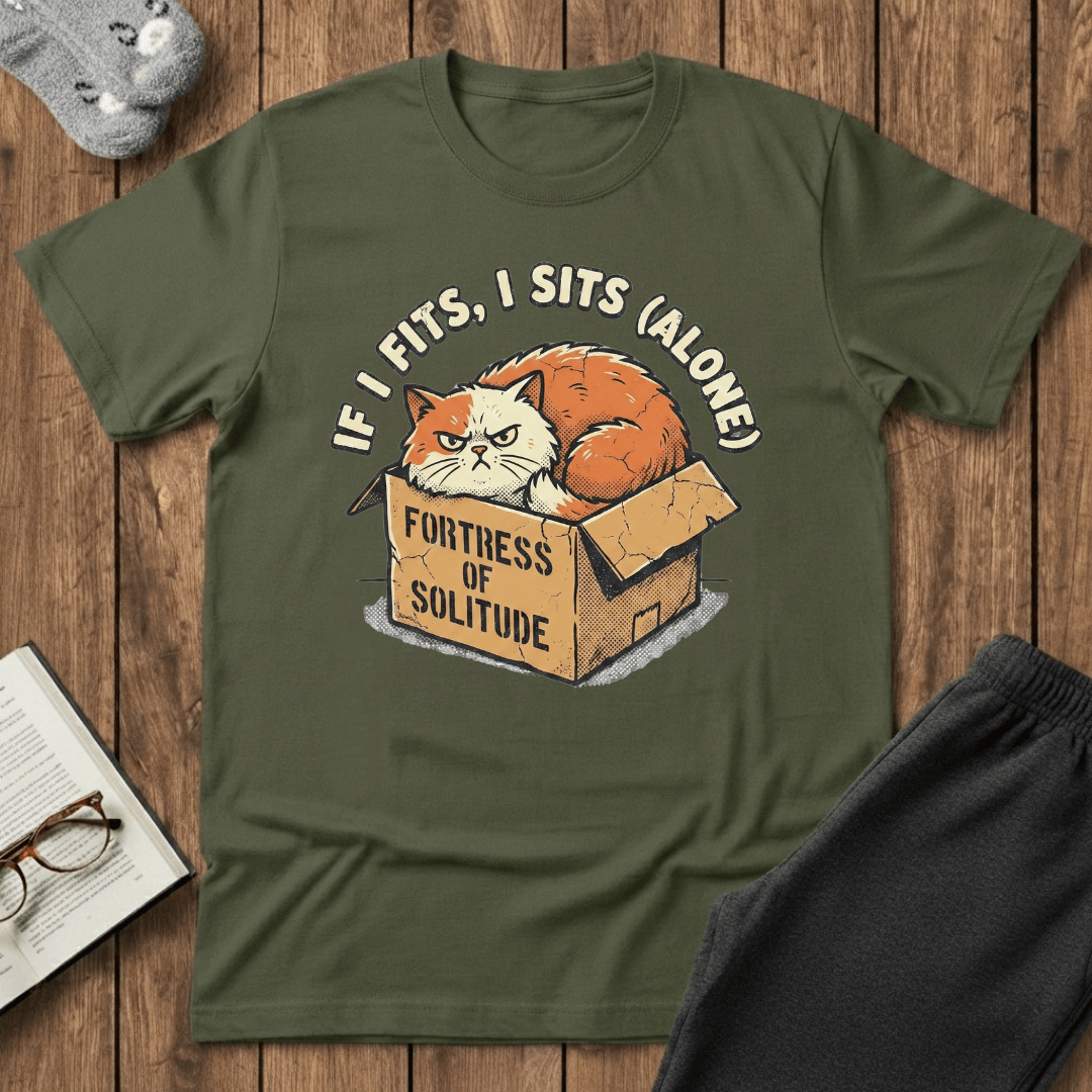 If I Fits, I Sits (Alone) T-shirt
