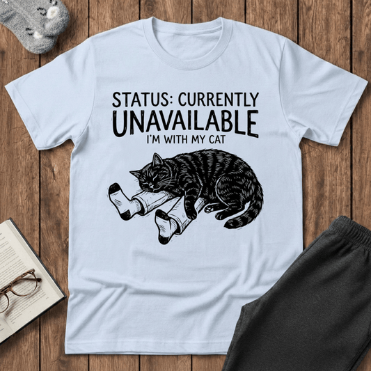 Currently Unavailable I’m With My Cat T-shirt