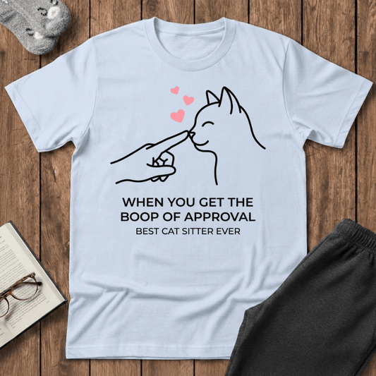 Boop of Approval Cat Sitter T-Shirt