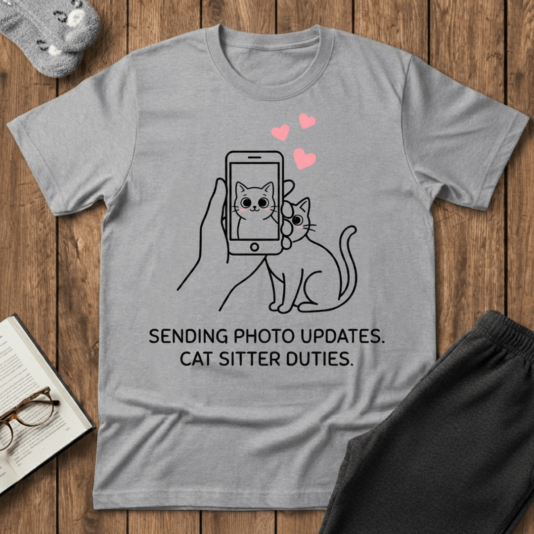 Cat Sitter Duties T-Shirt