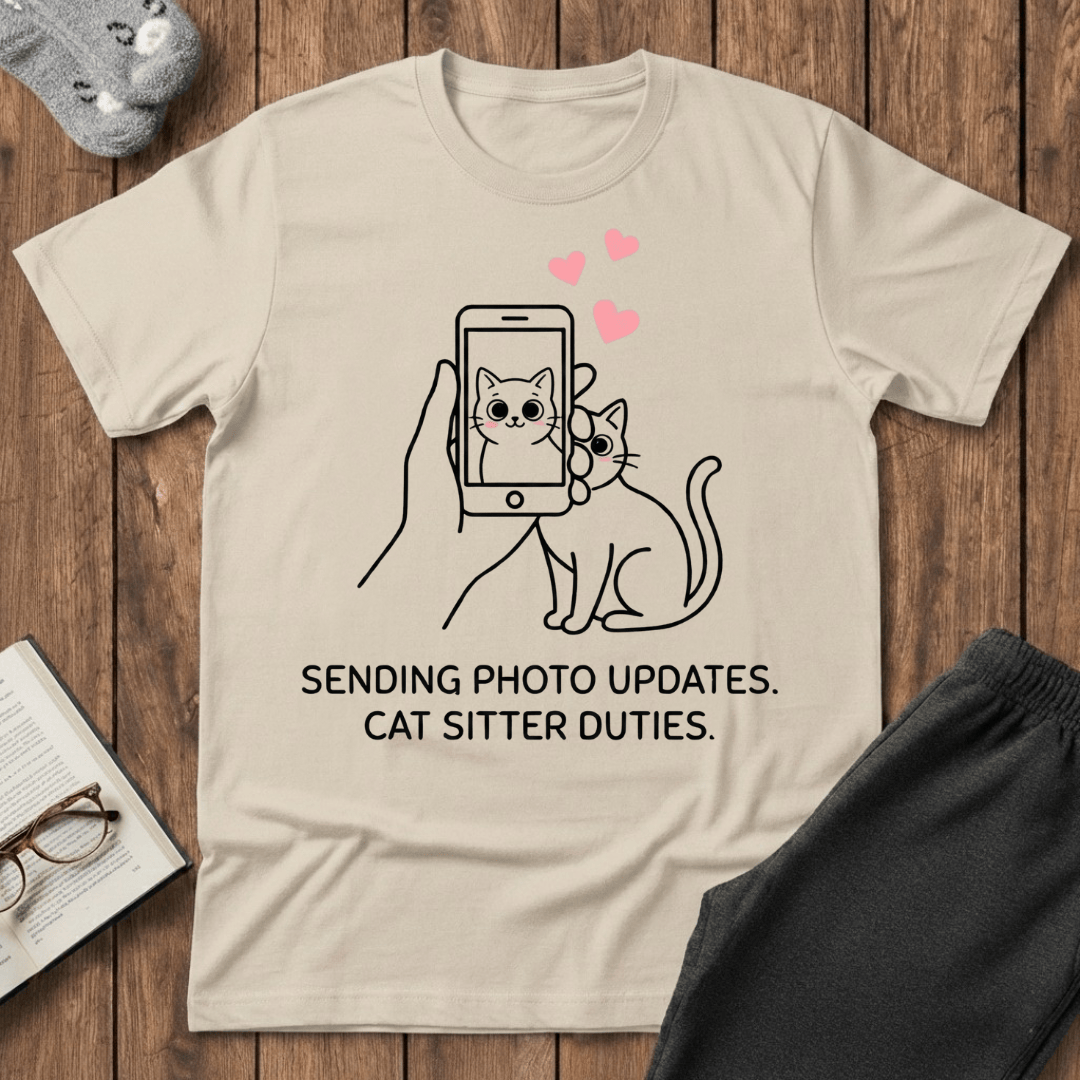 Cat Sitter Duties T-Shirt