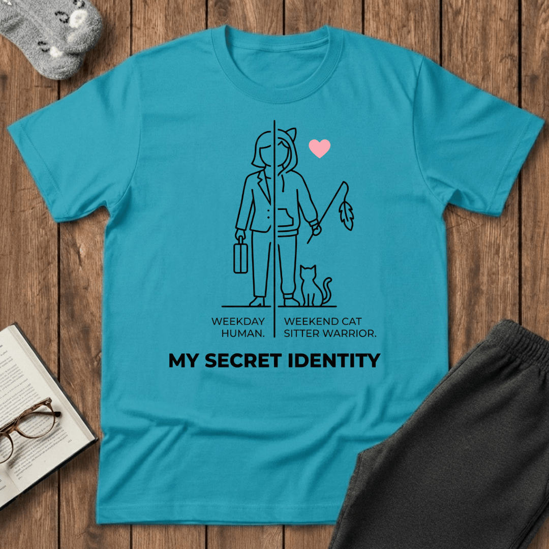 My Secret Identity Cat Sitter T-Shirt