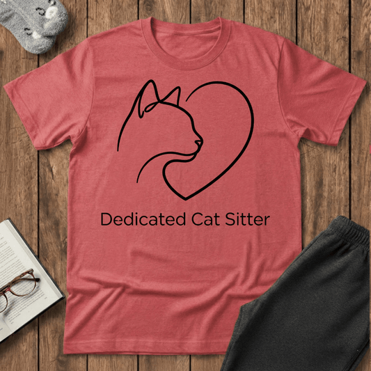 Dedicated Cat Sitter T-Shirt