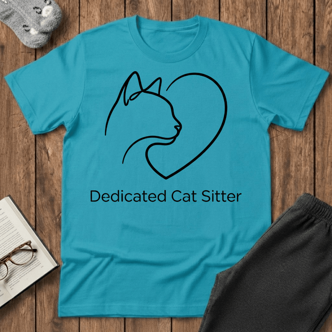 Dedicated Cat Sitter T-Shirt
