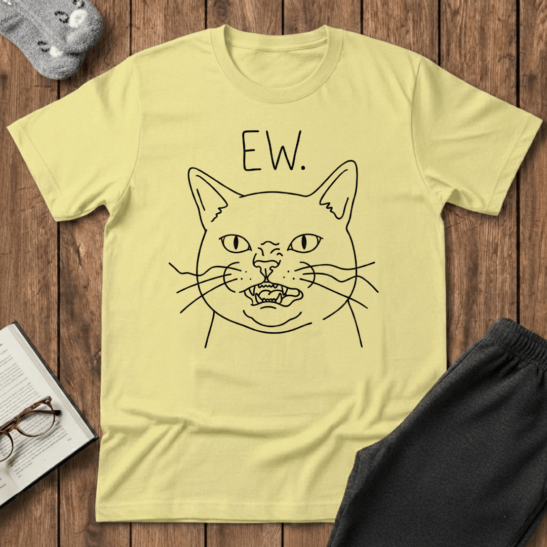 “Ew” Stinky Face Cat T-shirt