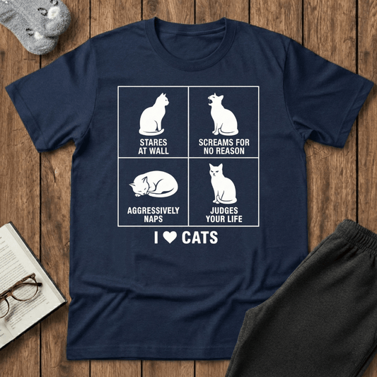 I Love Cats T-Shirt
