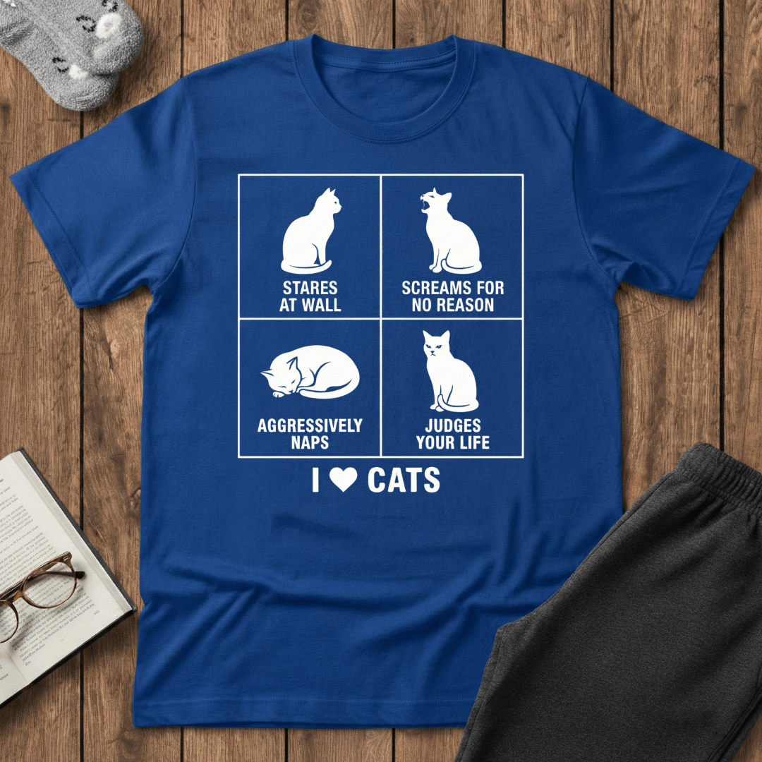 I Love Cats T-Shirt