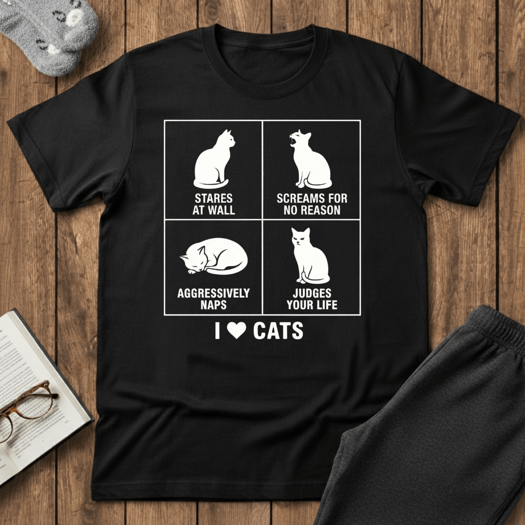 I Love Cats T-Shirt