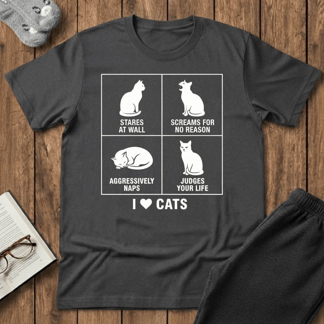 I Love Cats T-Shirt