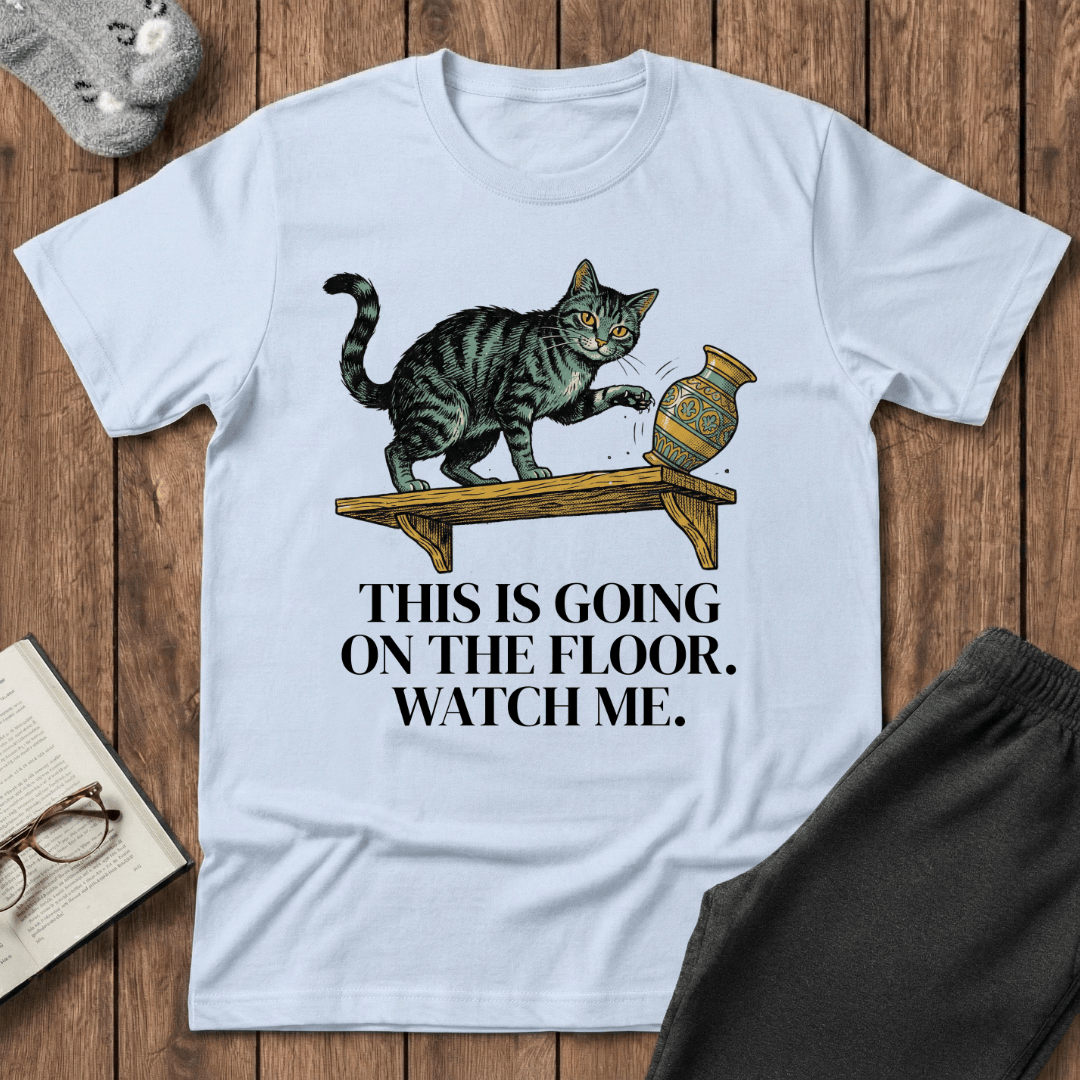 Watch Me Mischievous Cat T-Shirt