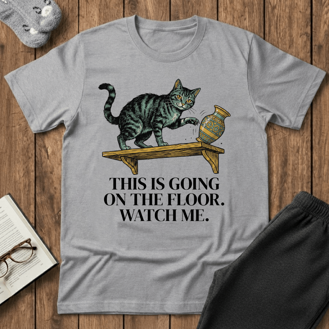 Watch Me Mischievous Cat T-Shirt