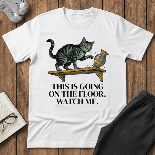 Watch Me Mischievous Cat T-Shirt