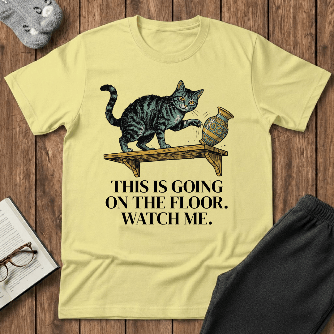 Watch Me Mischievous Cat T-Shirt