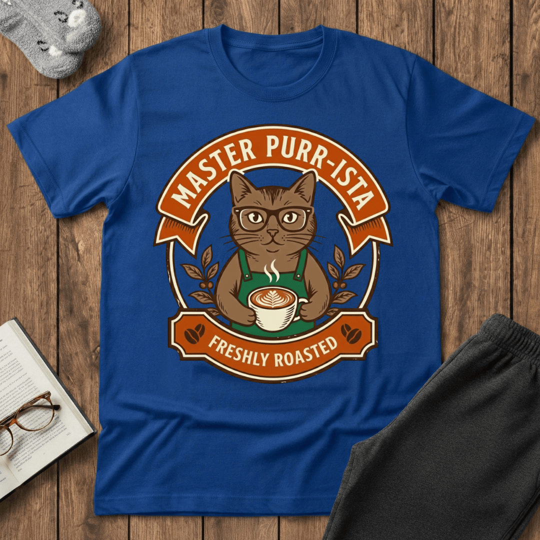 “Master Purr-ista" Cat T-Shirt