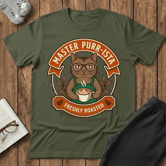 “Master Purr-ista" Cat T-Shirt