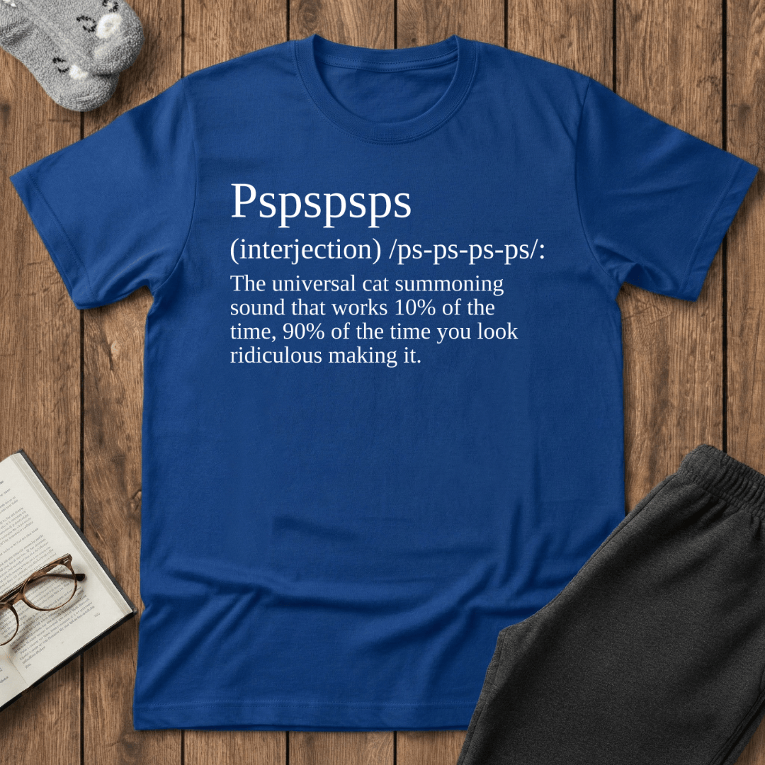 Pspspsps Definition Cat T-Shirt