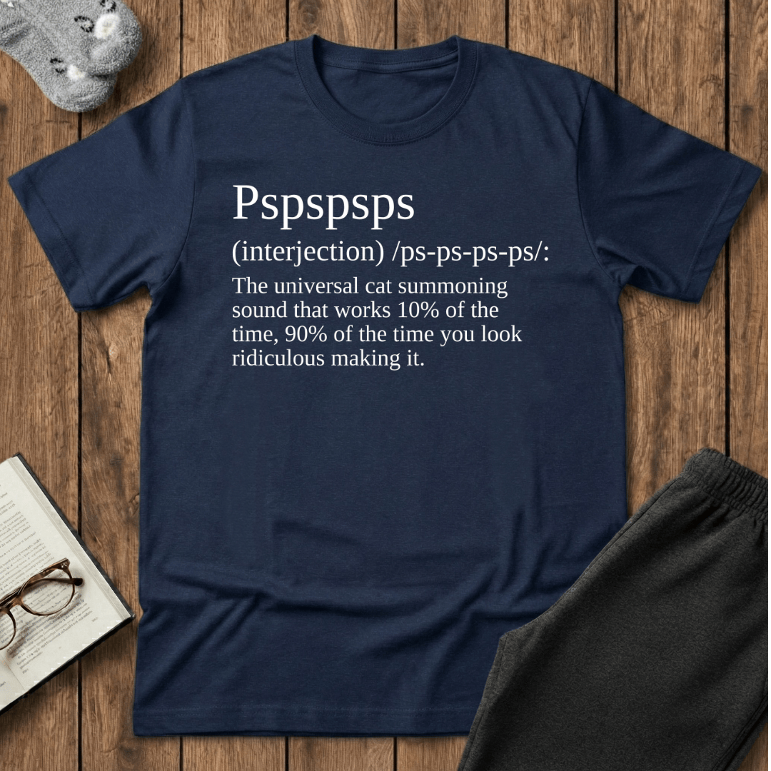 Pspspsps Definition Cat T-Shirt