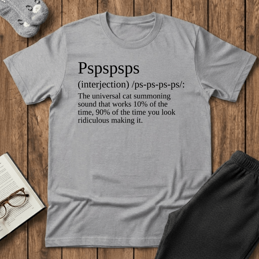 Pspspsps Definition Cat T-Shirt
