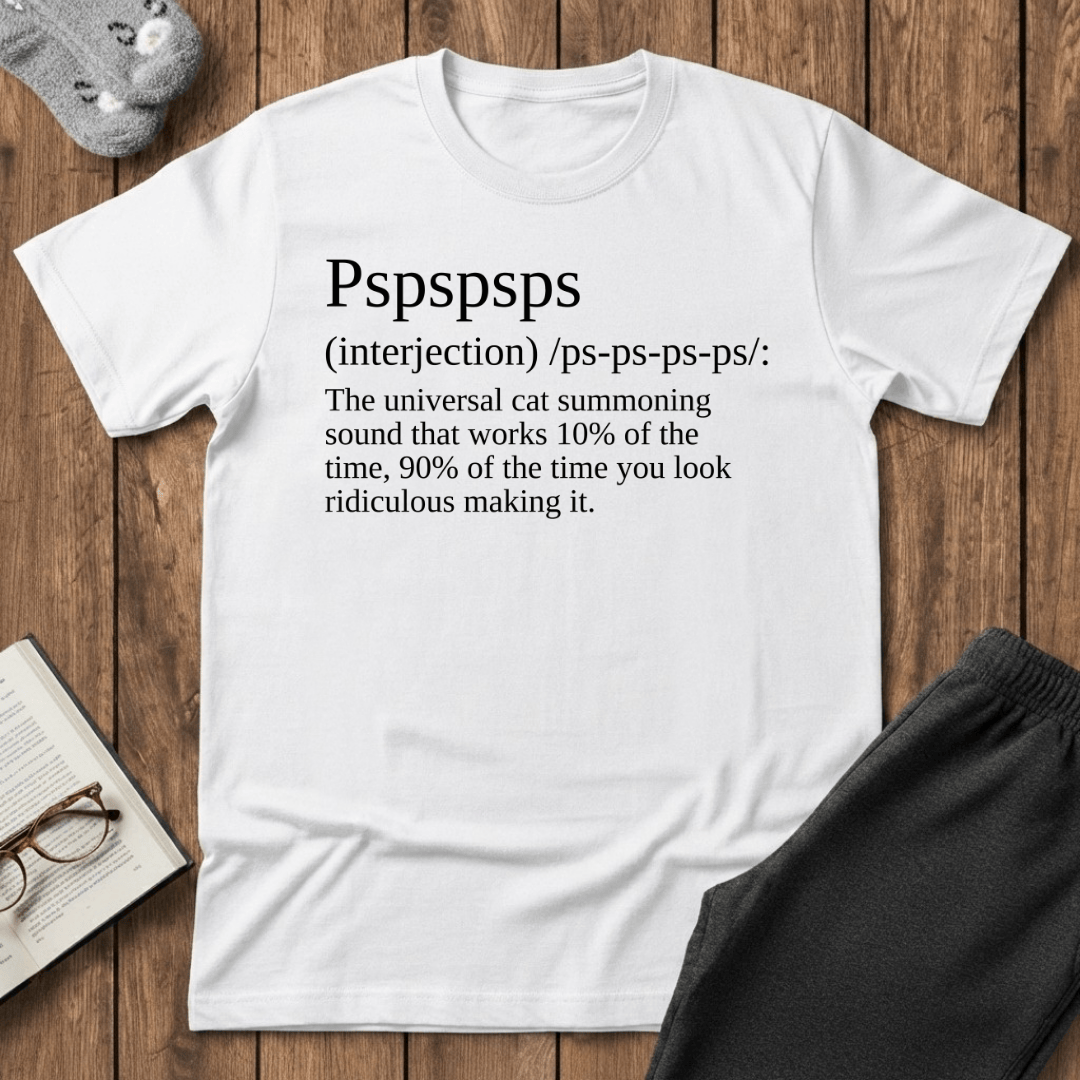Pspspsps Definition Cat T-Shirt