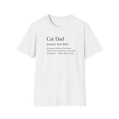 Cat Dad Definition T-Shirt