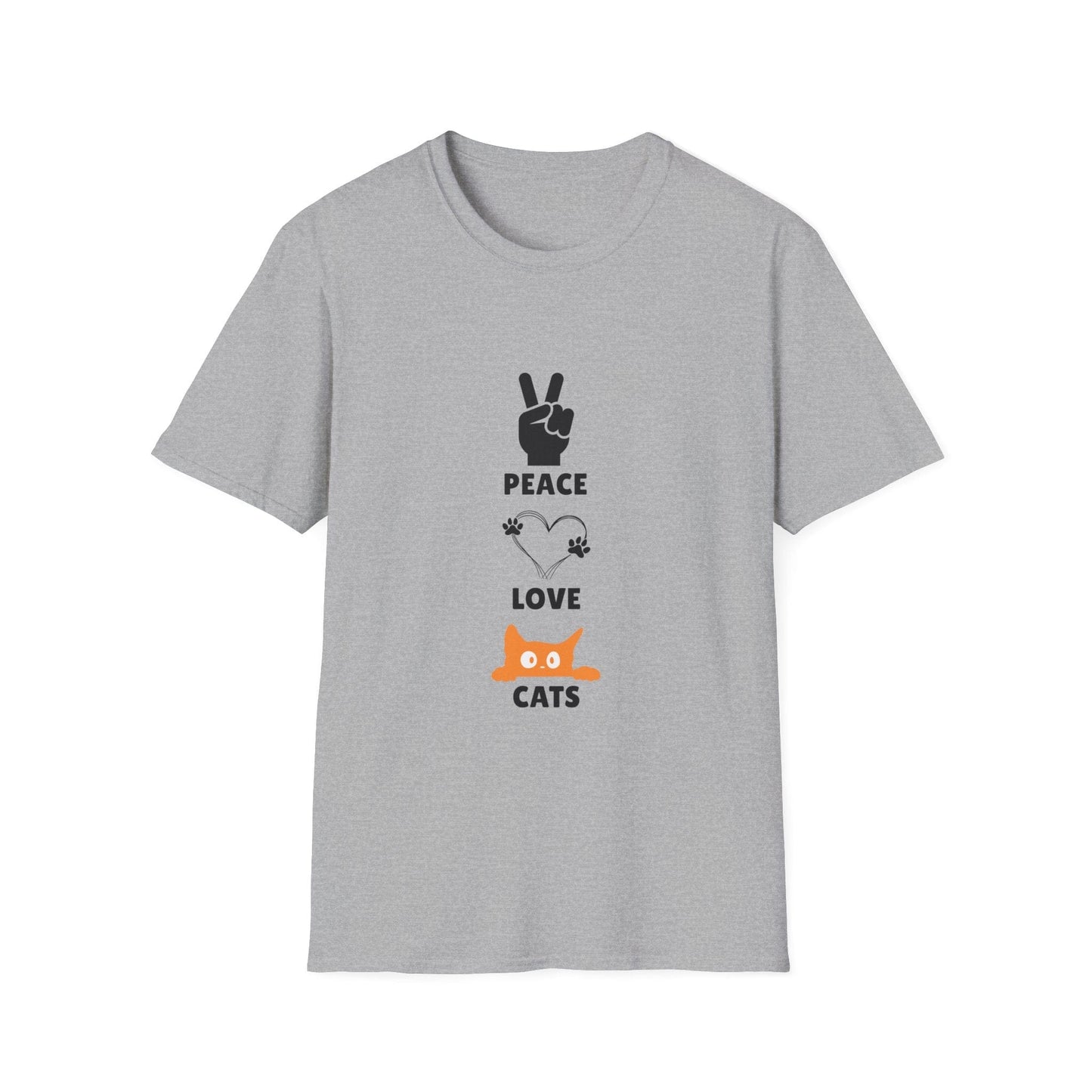 Peace Love Cats T-Shirt