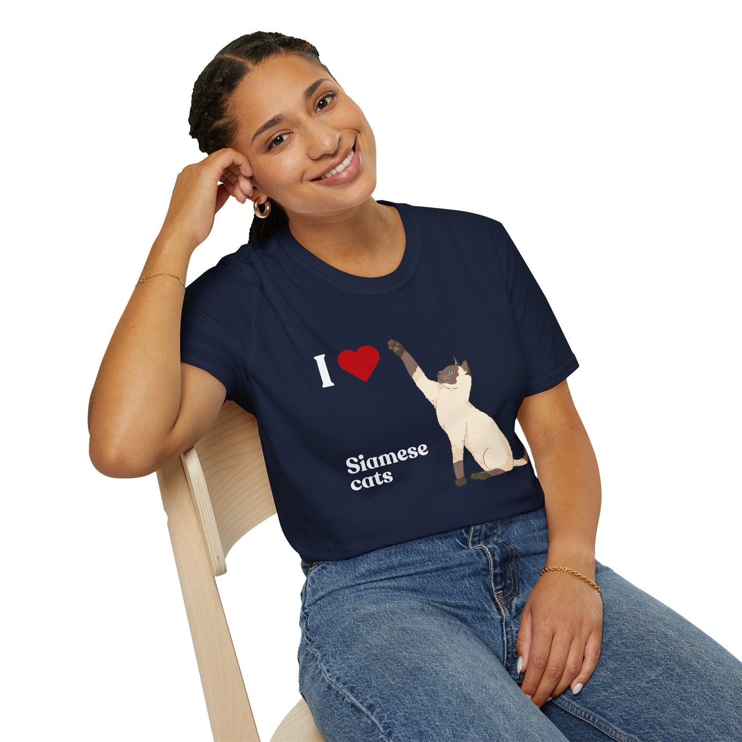 I ❤️ Siamese Cats T-Shirt