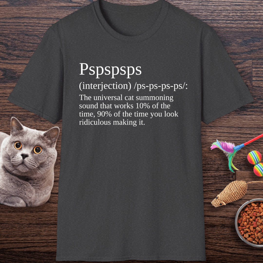 Pspspsps Definition Cat T-Shirt