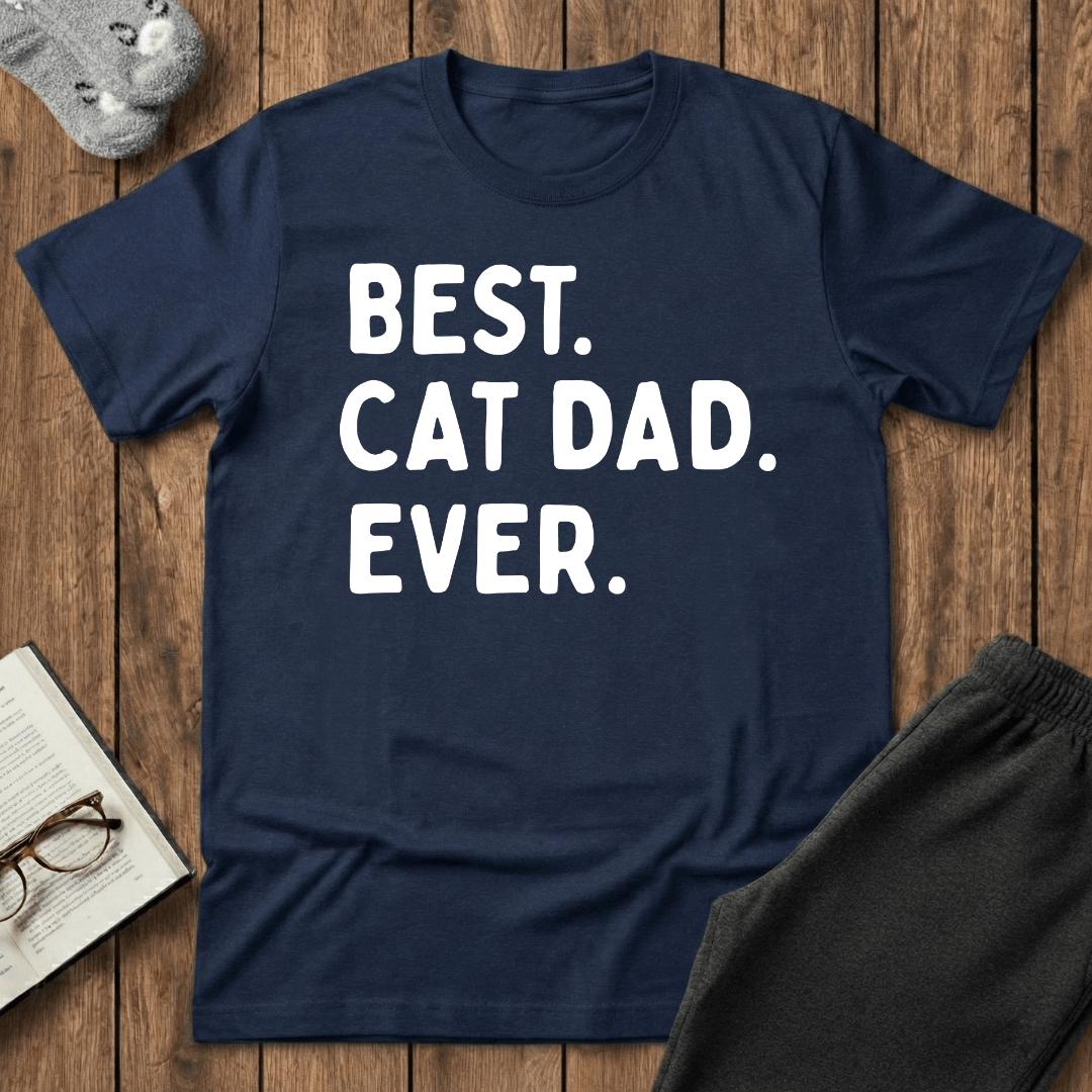 Best Cat Dad T-shirt
