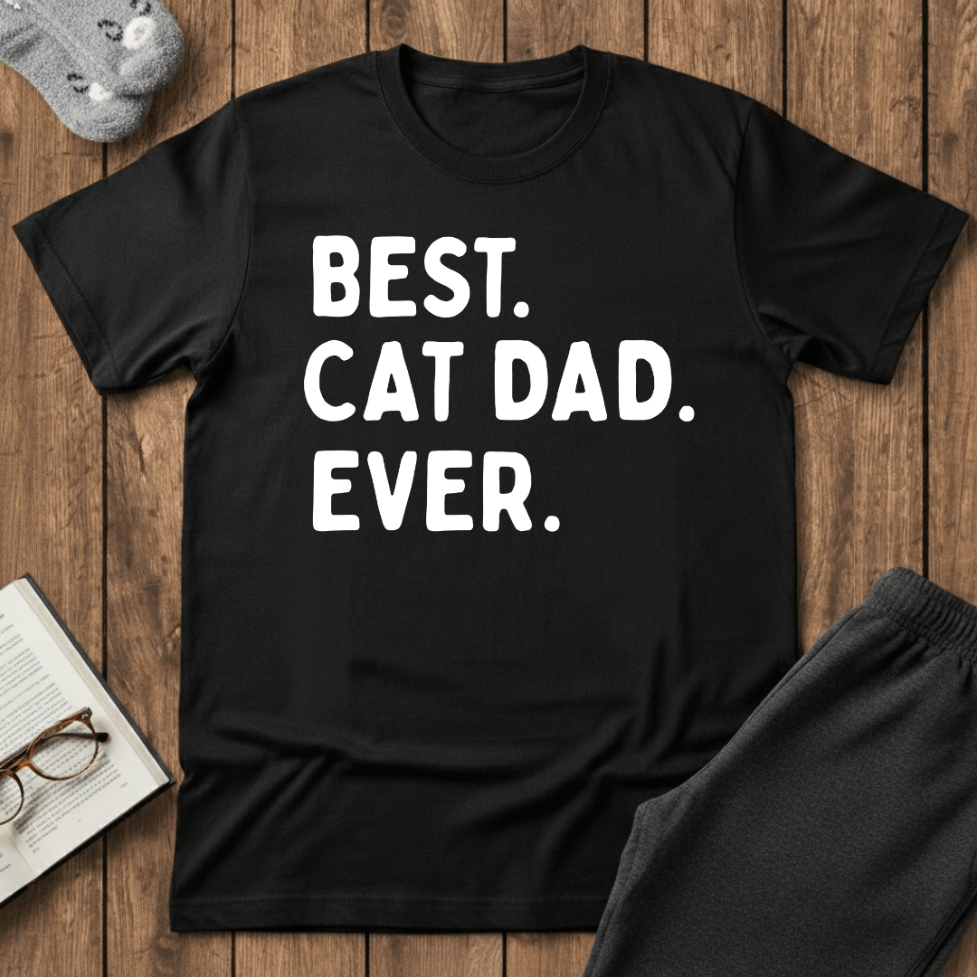 Best Cat Dad T-shirt