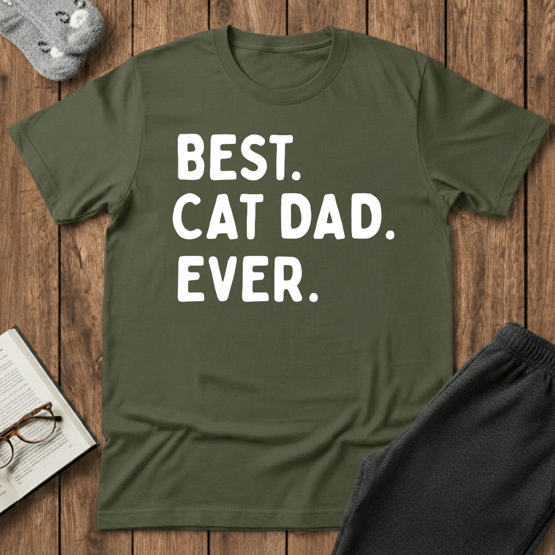 Best Cat Dad T-shirt