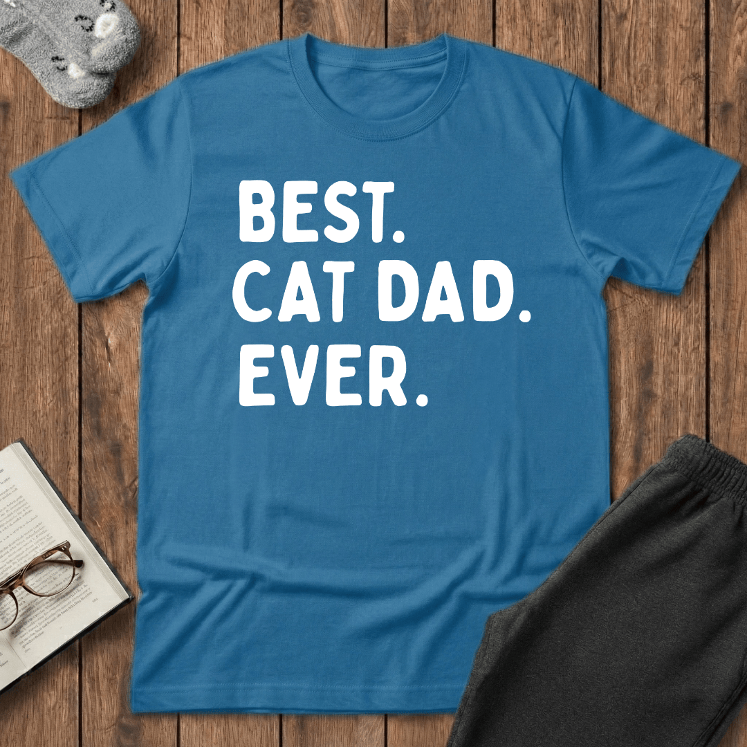 Best Cat Dad T-shirt