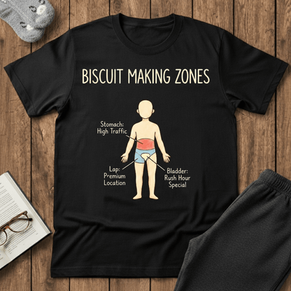 Biscuit Making Zones T-shirt