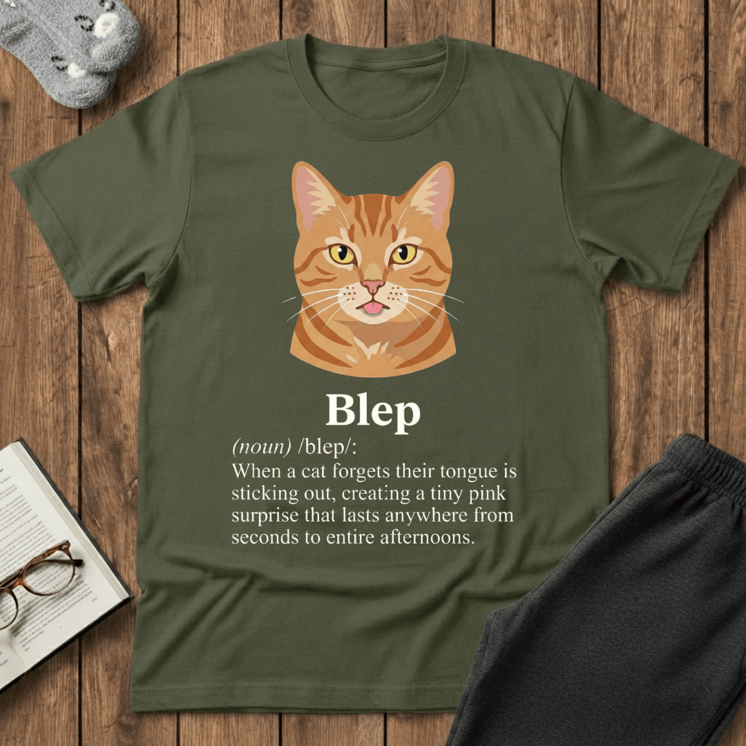 Cat Blep Definition T-shirt