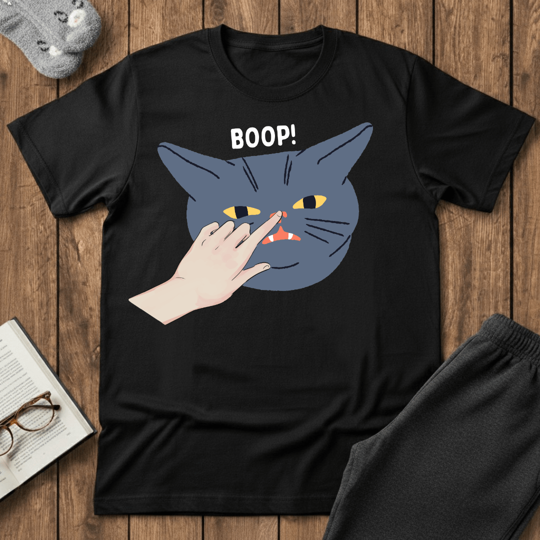 Cat Nose Boop T-shirt