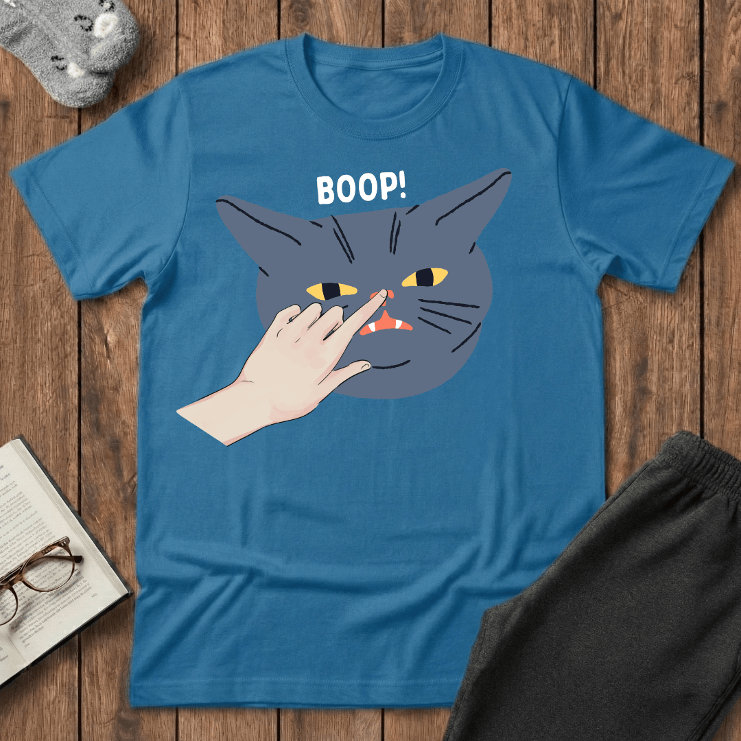 Cat Nose Boop T-shirt