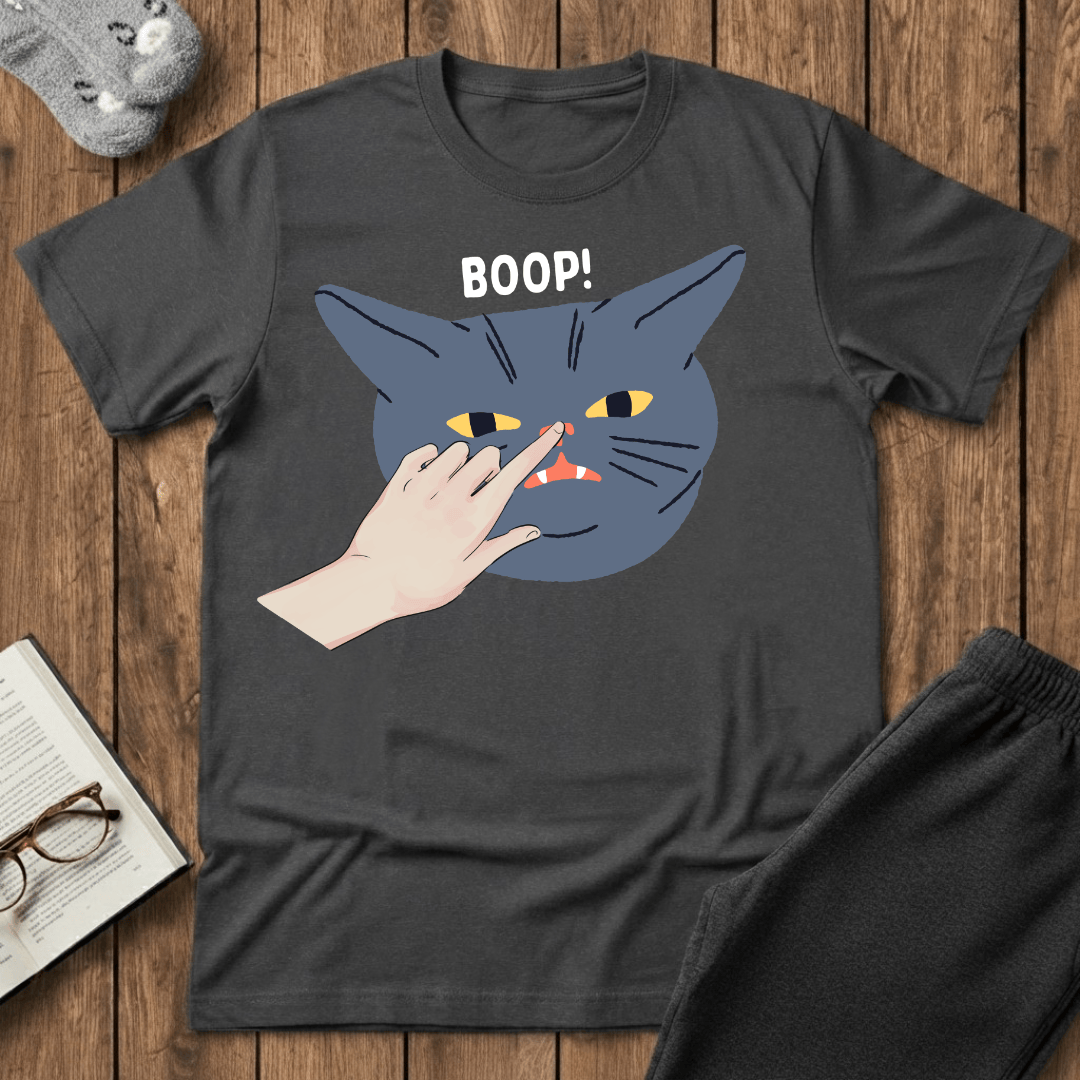 Cat Nose Boop T-shirt