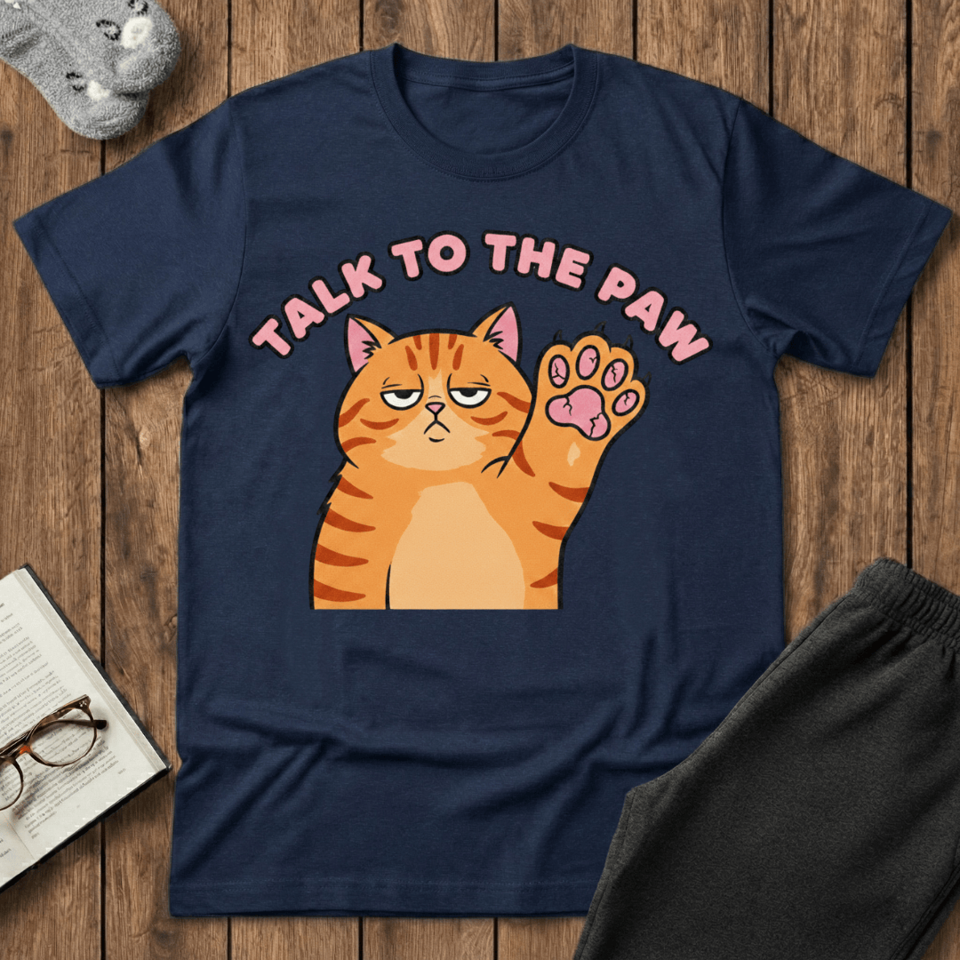 Dismissive Paw Cat T-shirt