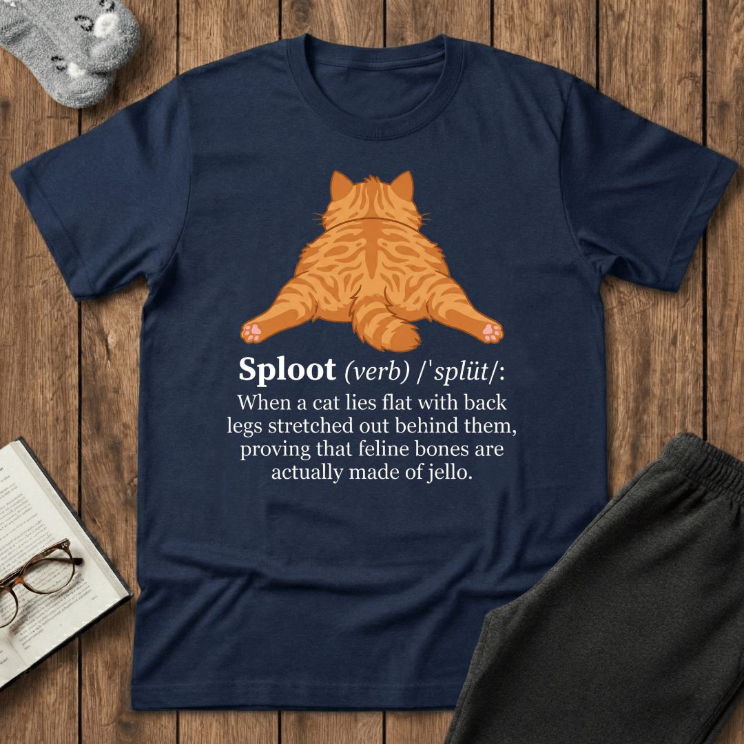 Cat Sploot Definition T-shirt