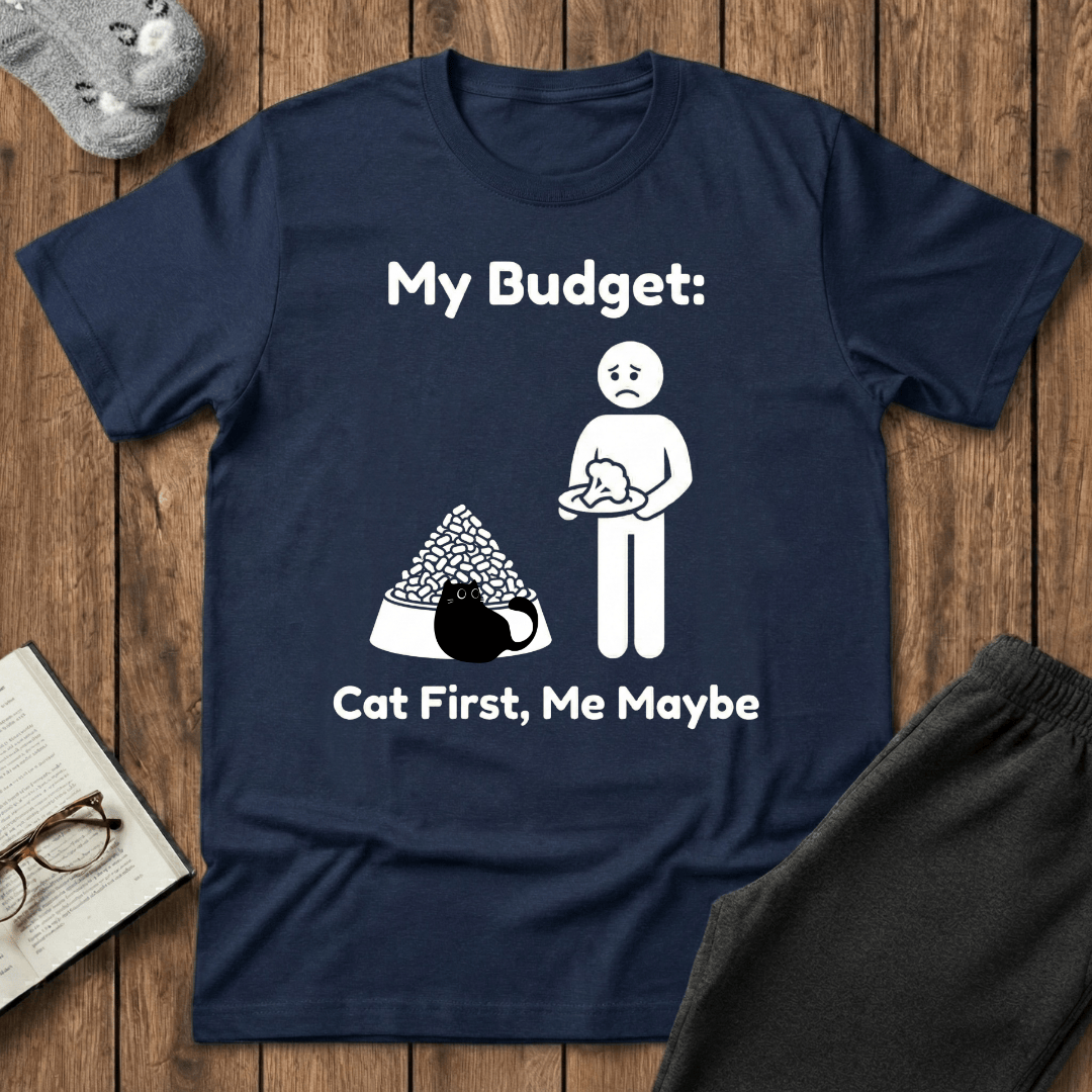 Cat First Budget T-shirt