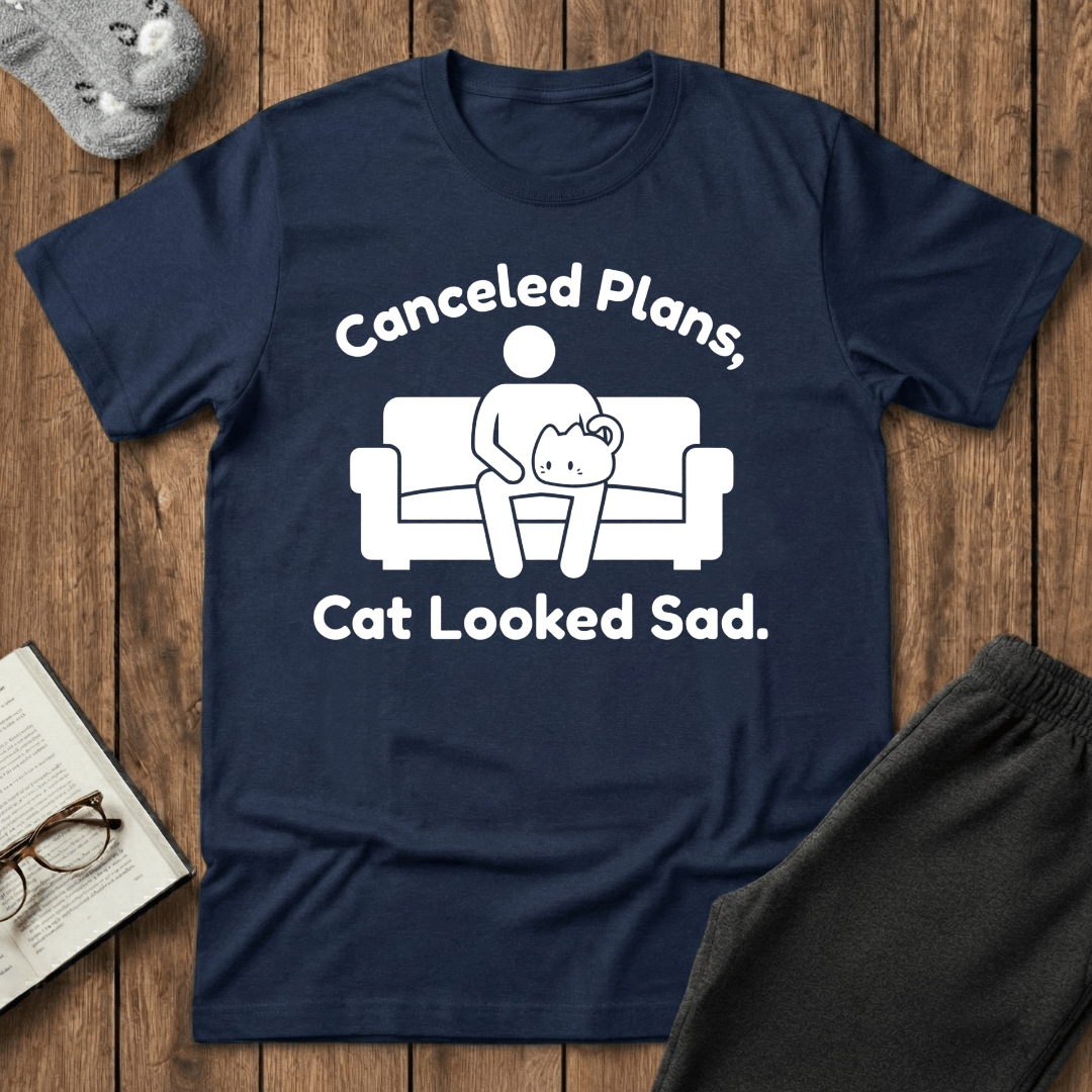 Sad Cat Excuse T-shirt